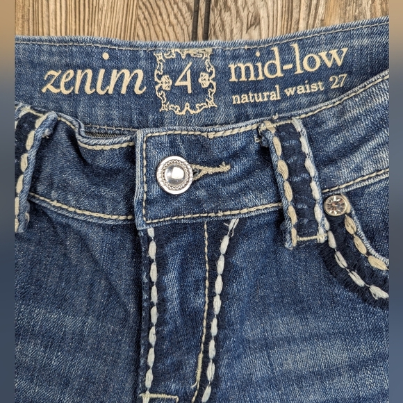 Zenith M Mid-low Rise Natural Waist 27 Shorts - Picture 2 of 10